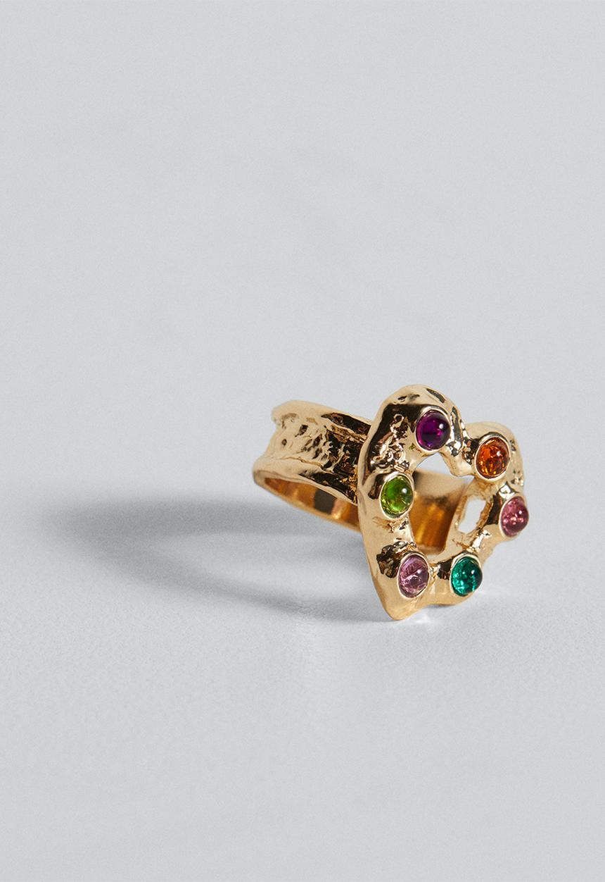 MANGO - Ring edurne - gold