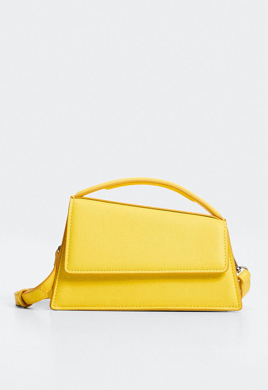 MANGO - Bag trap - yellow