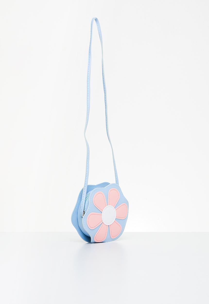 Pop Candy - Flower crossbody bag - blue