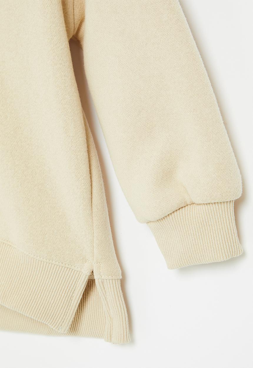 Pop Candy - Hooded sweatshirt with ears - stone