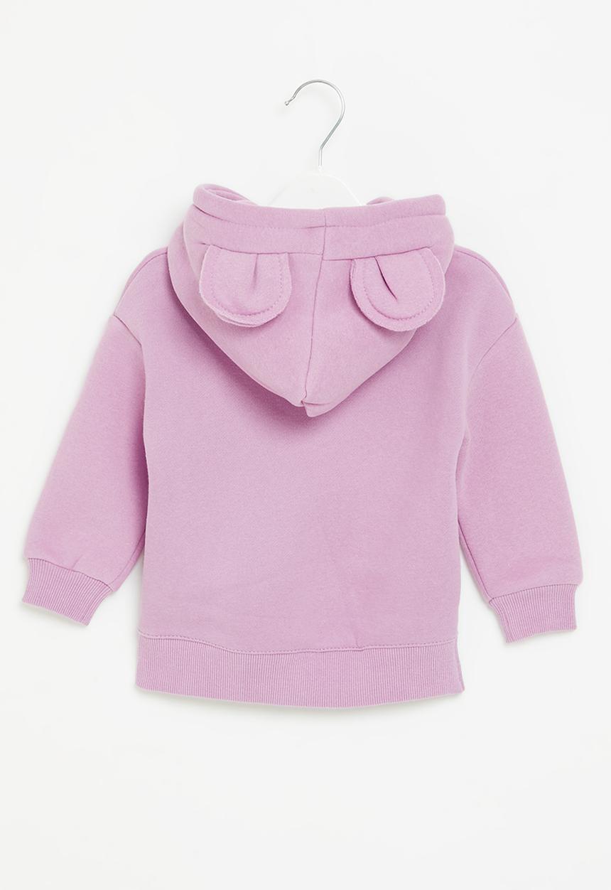 Pop Candy - Hooded sweatshirt with ears - purple
