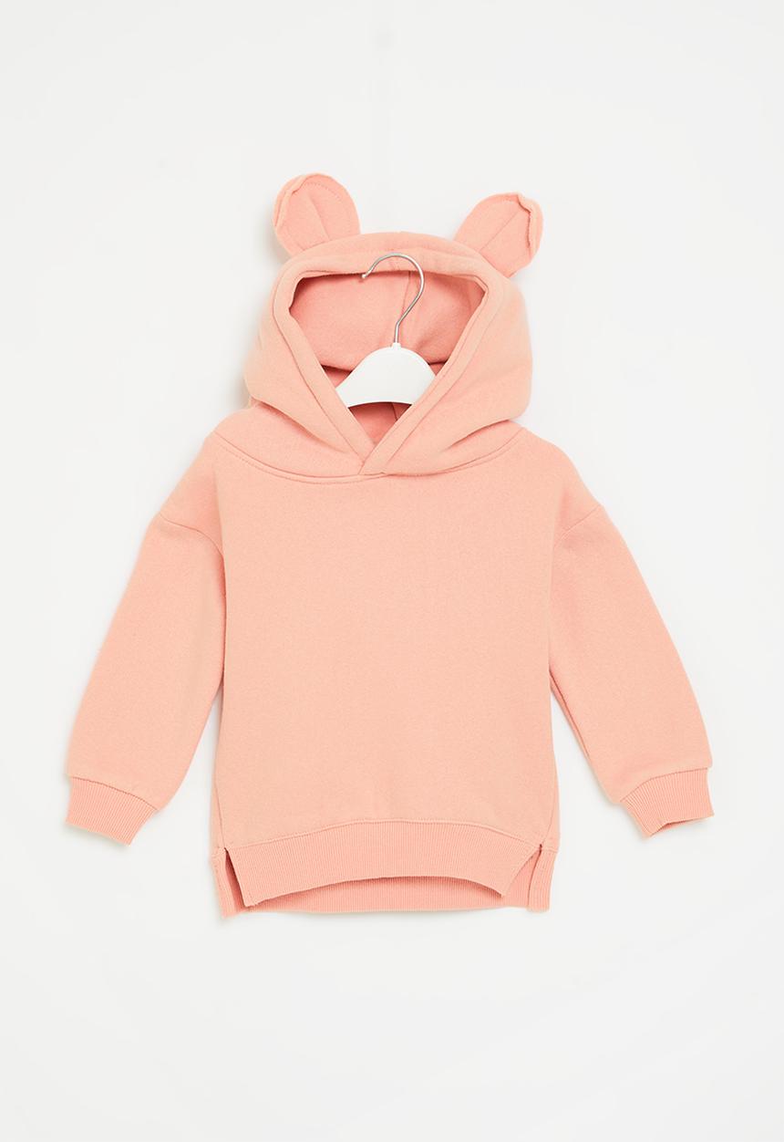 Pop Candy - Hooded sweatshirt with ears - pink
