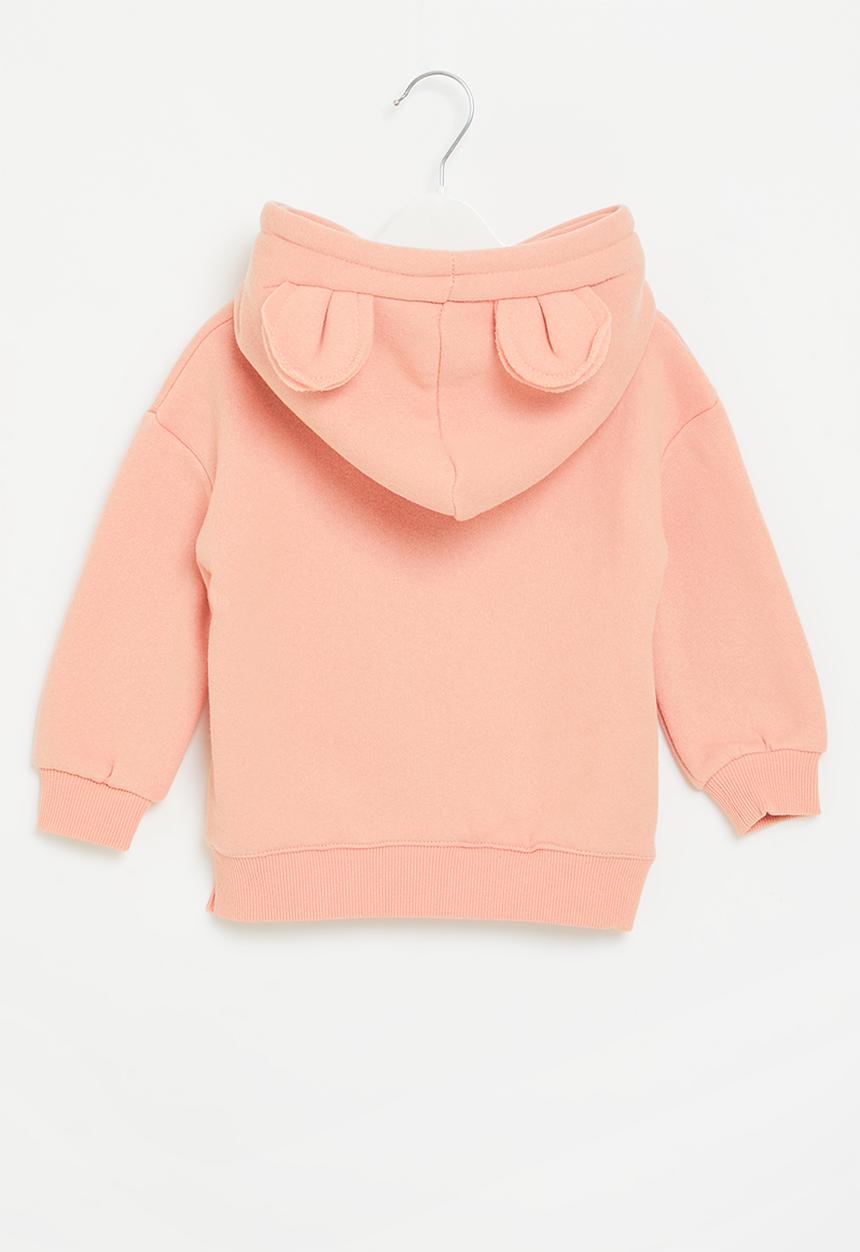 Pop Candy - Hooded sweatshirt with ears - pink