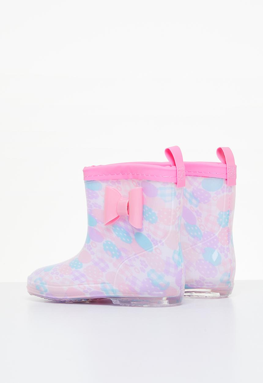 Pop Candy - Rain boots with bow - pink