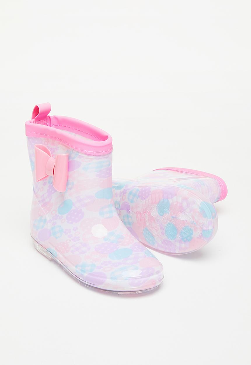 Pop Candy - Rain boots with bow - pink