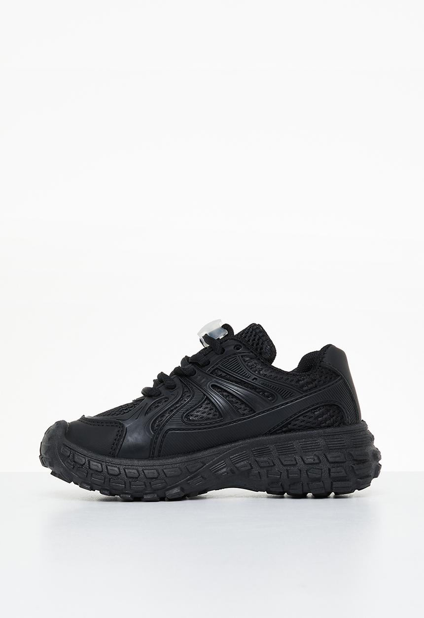 Pop Candy - Sneaker with mesh detail - black