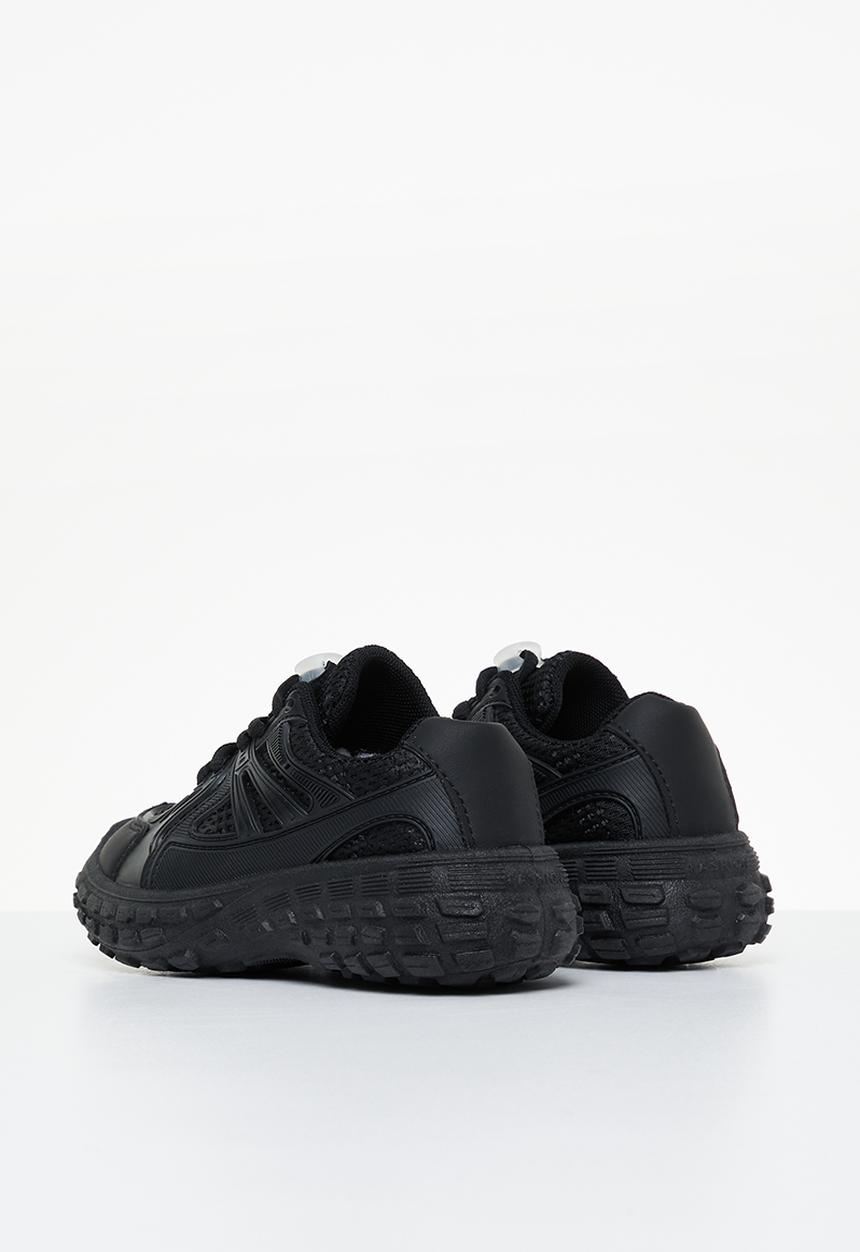 Pop Candy - Sneaker with mesh detail - black