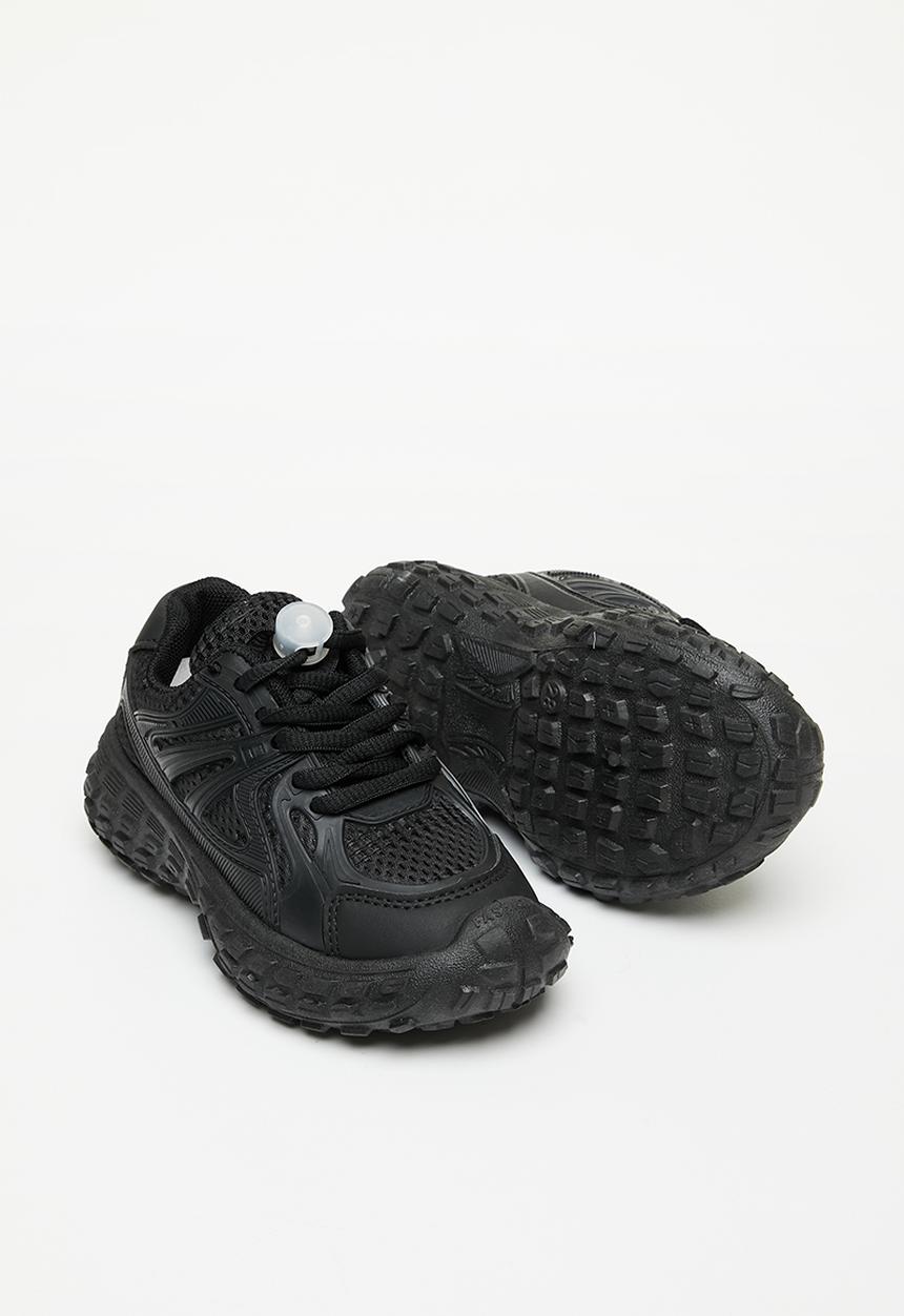 Pop Candy - Sneaker with mesh detail - black