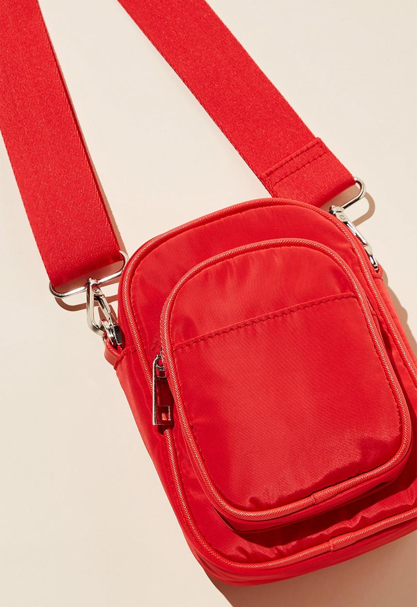 Rubi - Nellie camera cross body bag - summer red