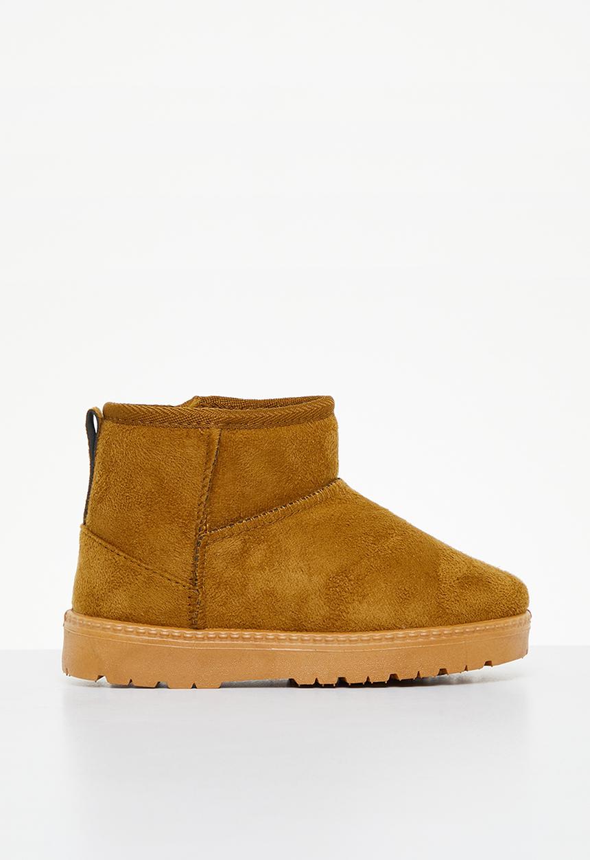 Pop Candy - Home boots - camel