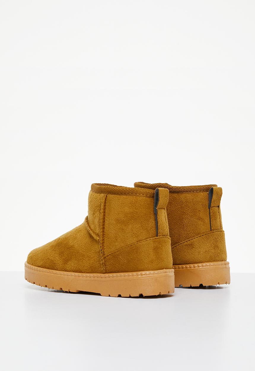 Pop Candy - Home boots - camel