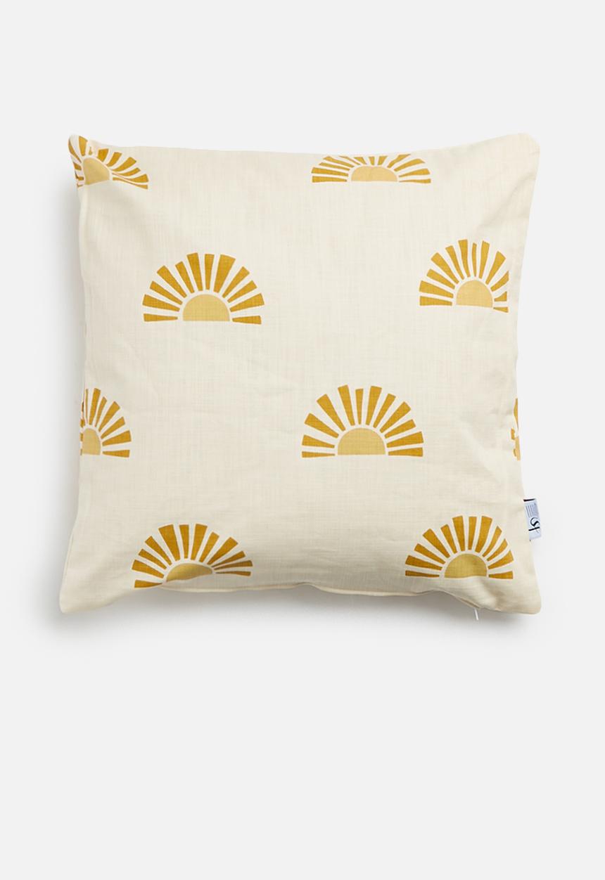 Sixth Floor - Solar cushion cover- yellow