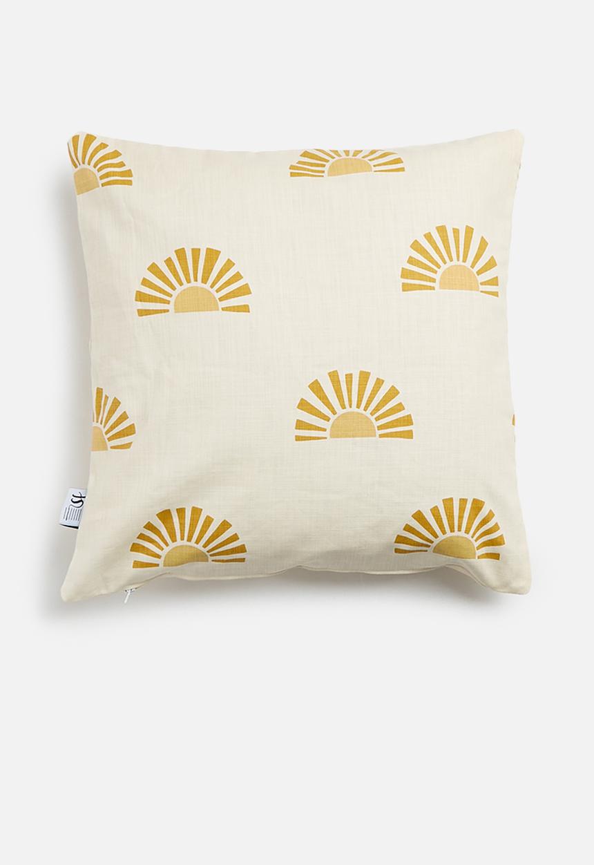 Sixth Floor - Solar cushion cover- yellow
