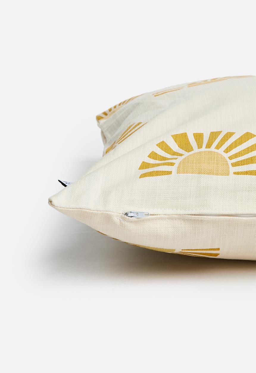 Sixth Floor - Solar cushion cover- yellow