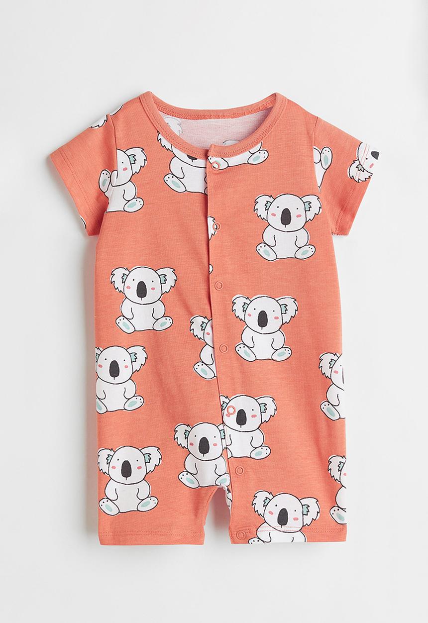 H&M - Patterned cotton pyjamas - orange/koalas 