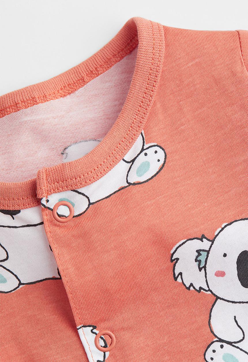 H&M - Patterned cotton pyjamas - orange/koalas 