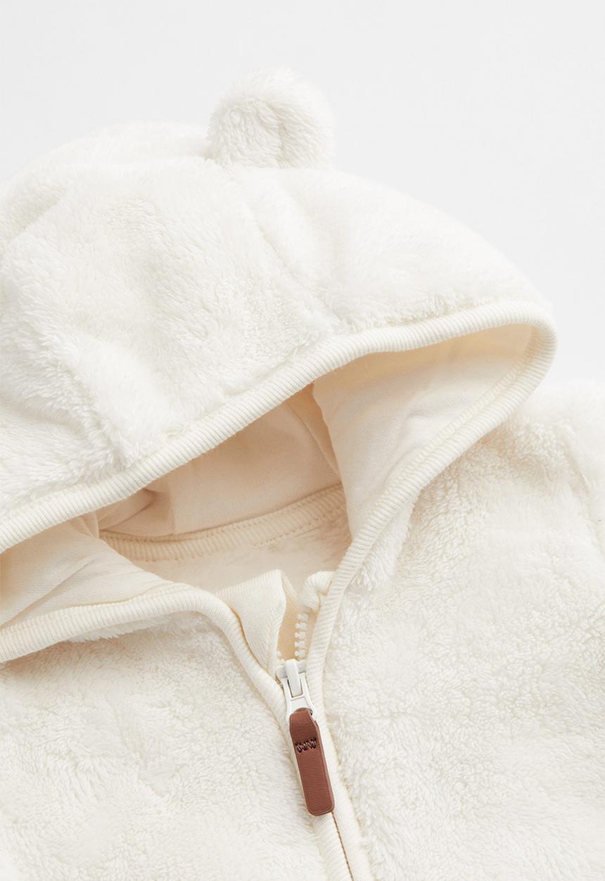 H&M - 2 Piece fleece set - white