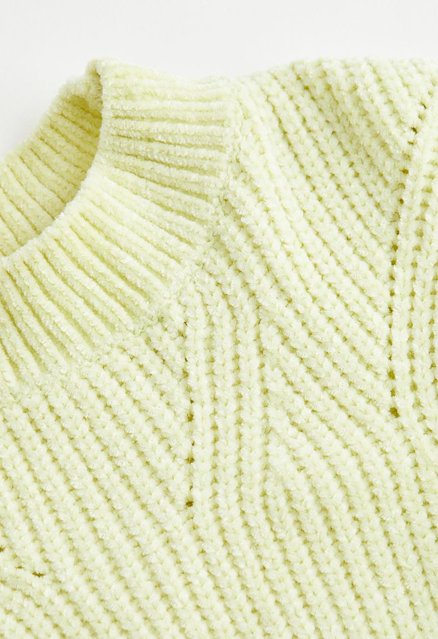 H&M - Knitted jumper - light green
