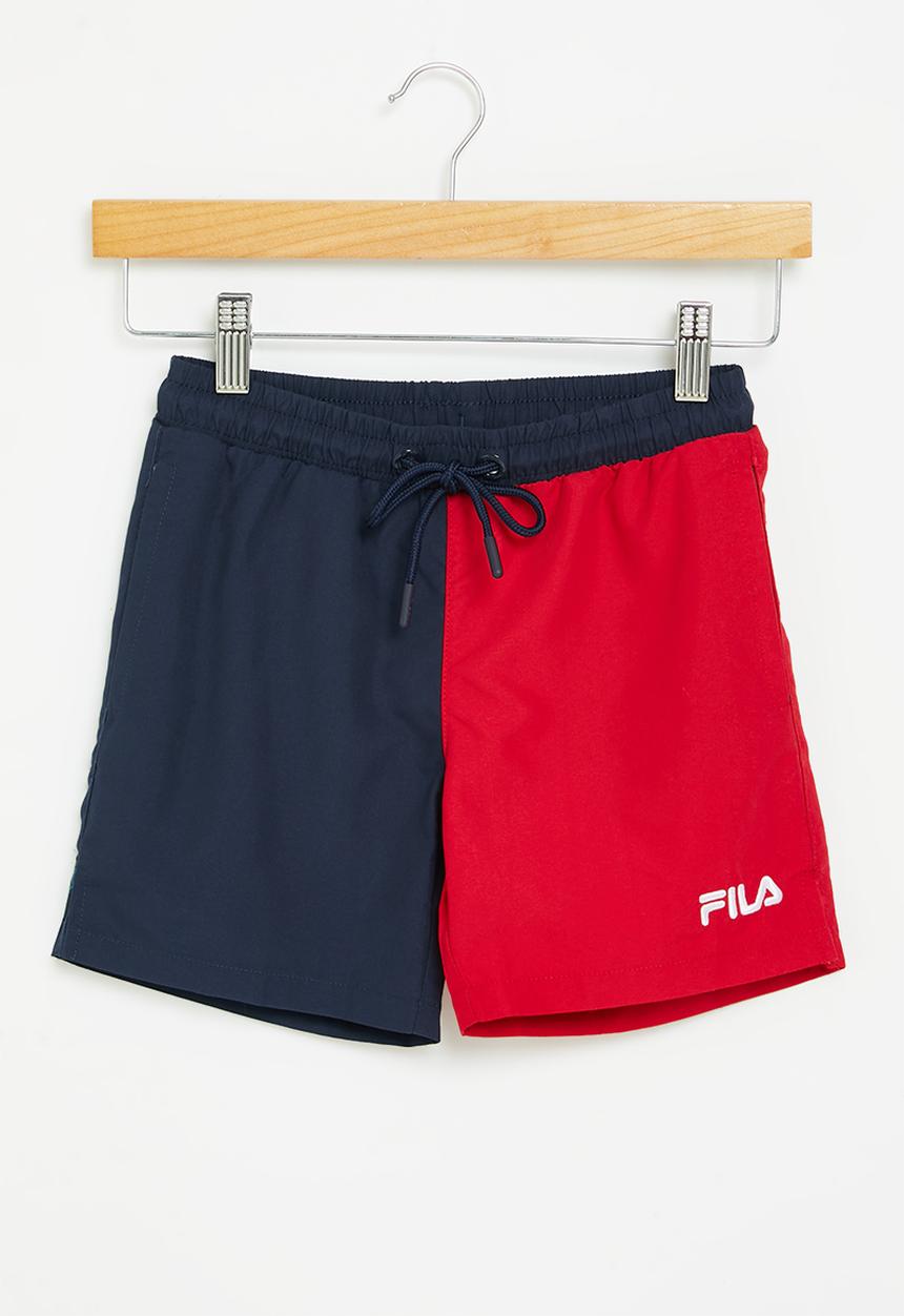FILA - Phoenix shorts - peacoat/chinese red