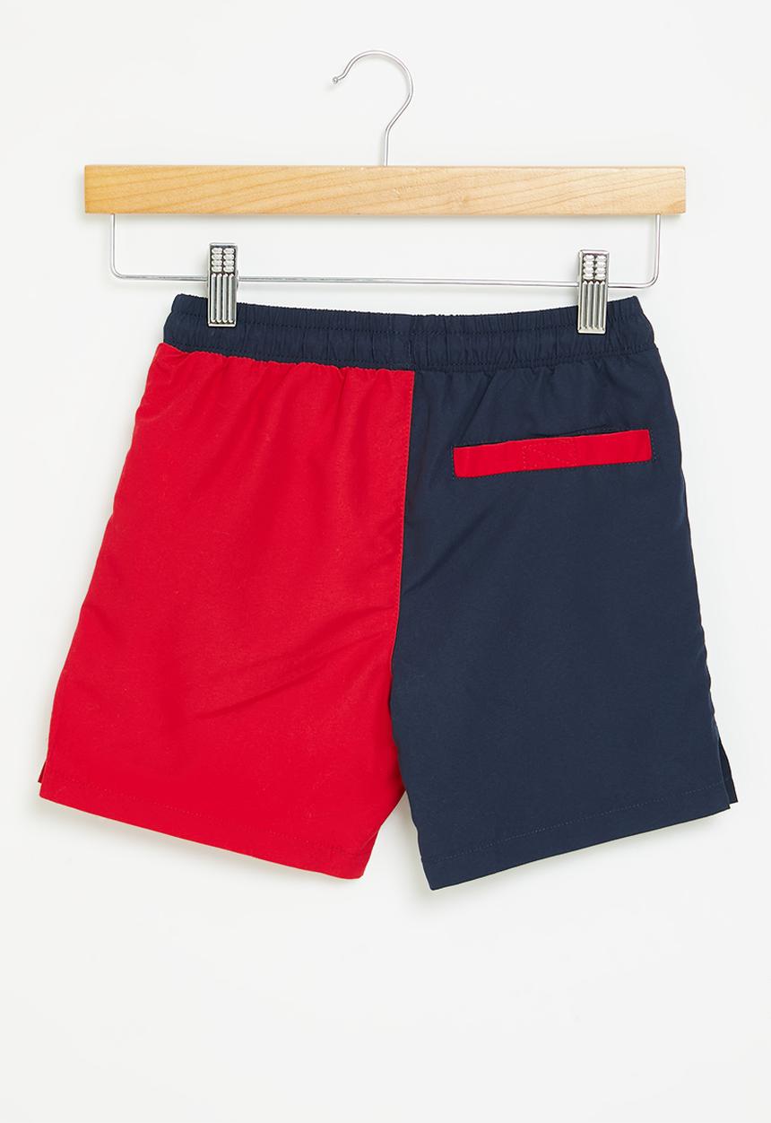 FILA - Phoenix shorts - peacoat/chinese red