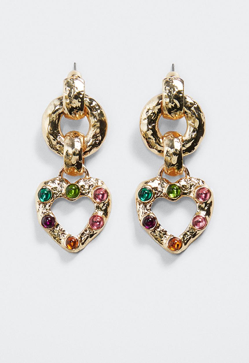 MANGO - Earrings edi - gold