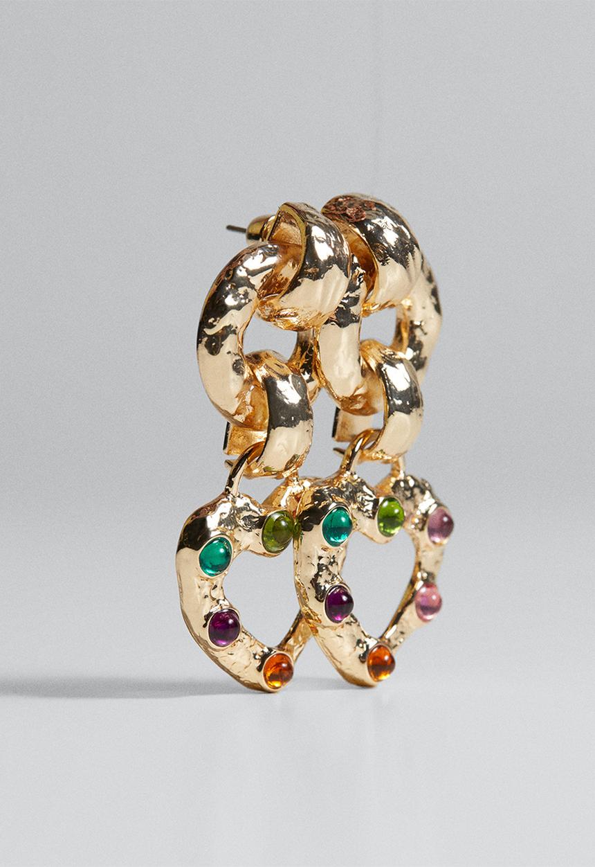 MANGO - Earrings edi - gold