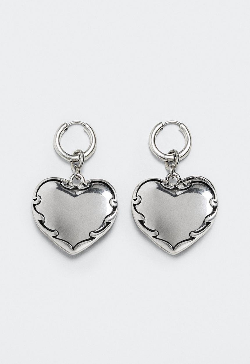 MANGO - Earrings elena - silver