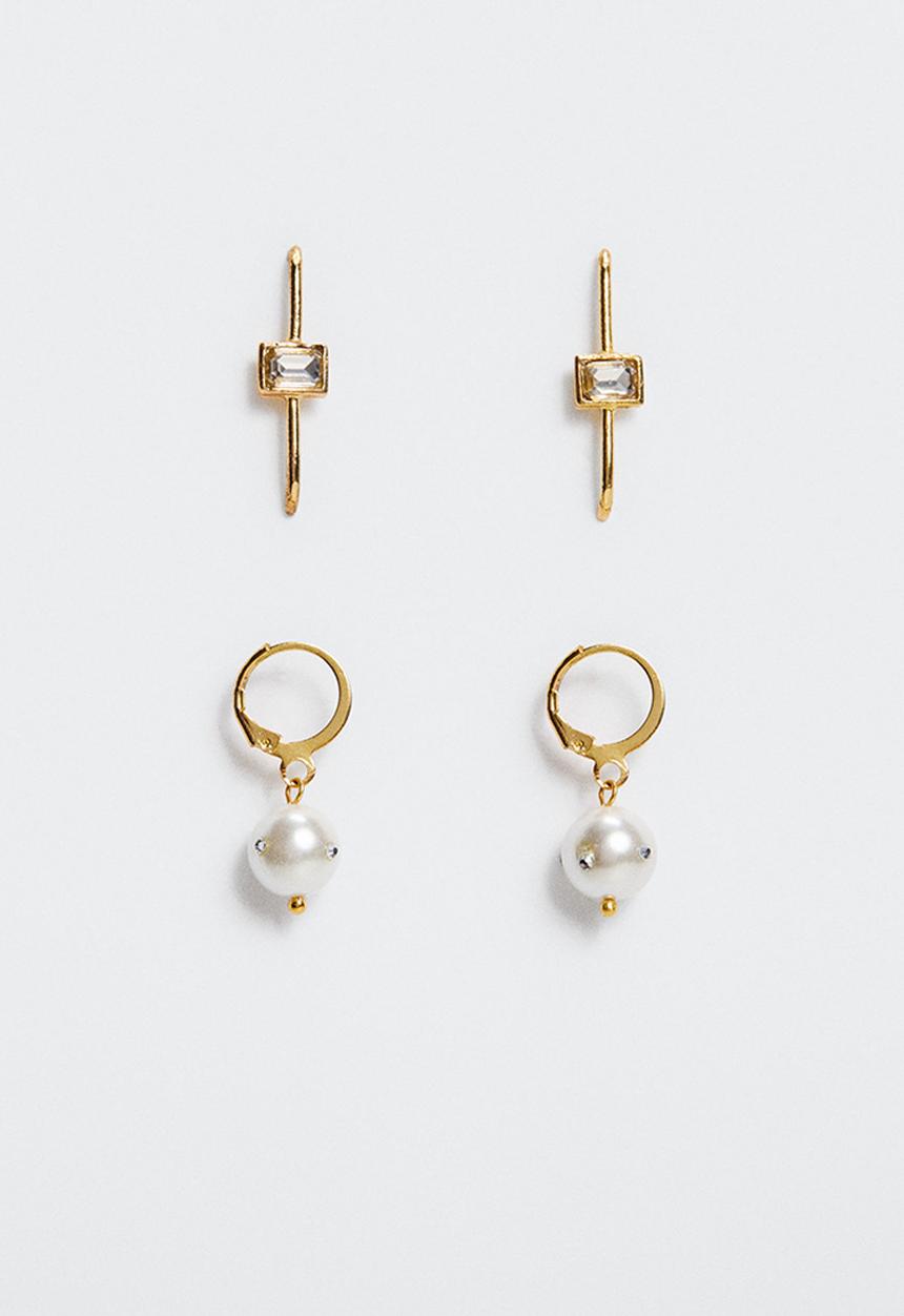 MANGO - Earrings arlet - gold