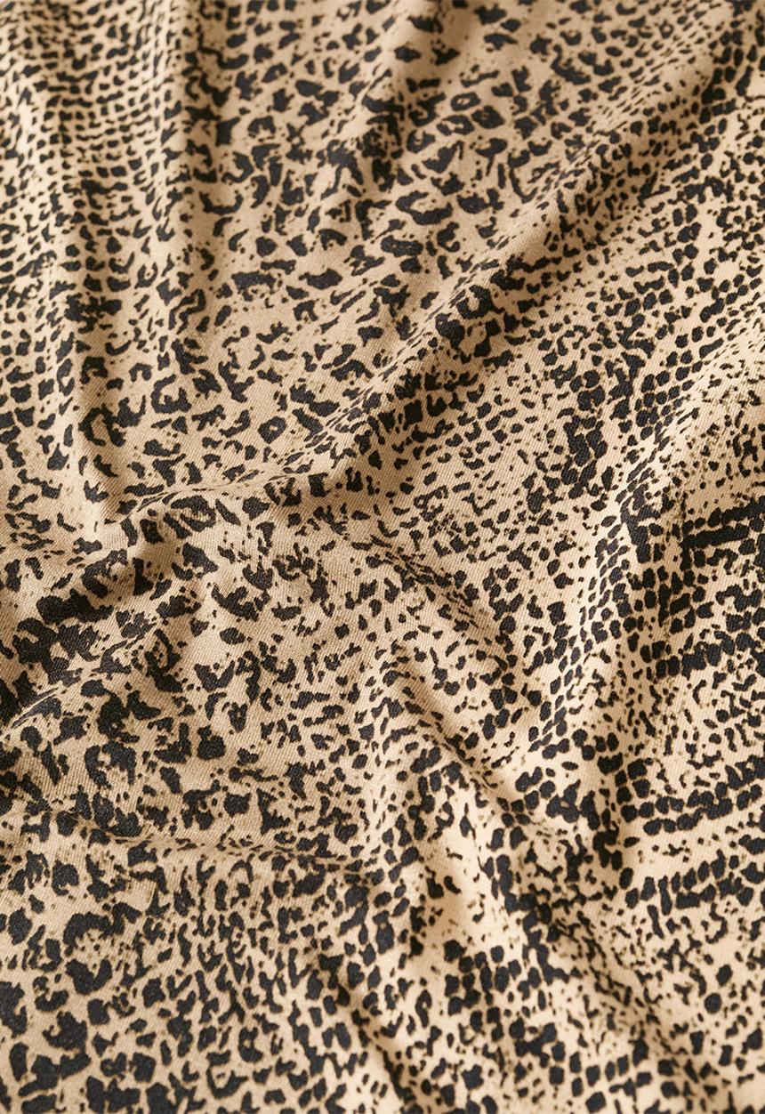MANGO - Dress mare - brown