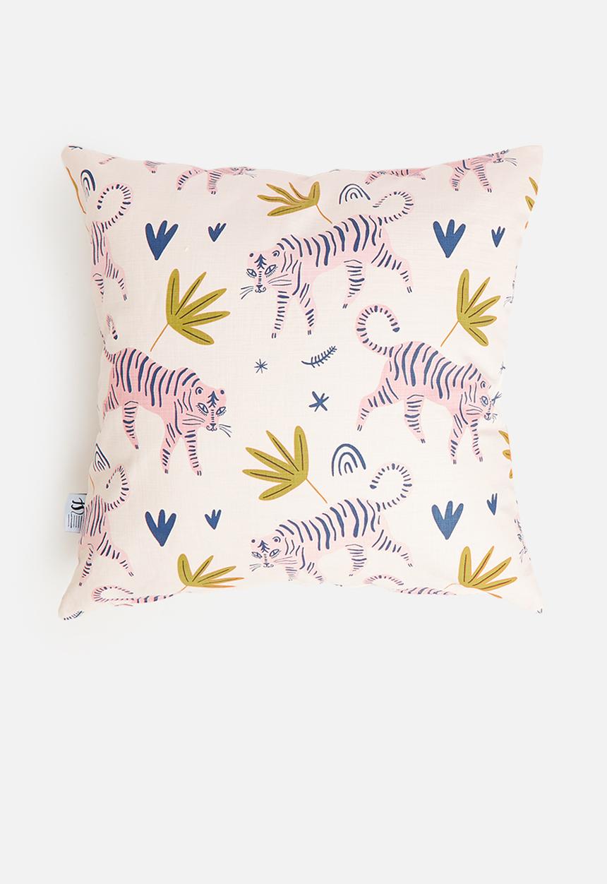 Sixth Floor - El tigre cushion cover-multi