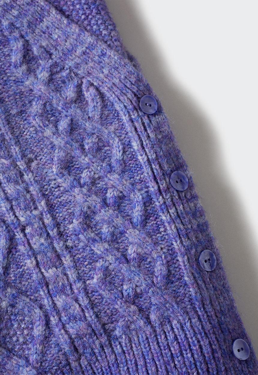 MANGO - Cardigan narciso - light pastel purple