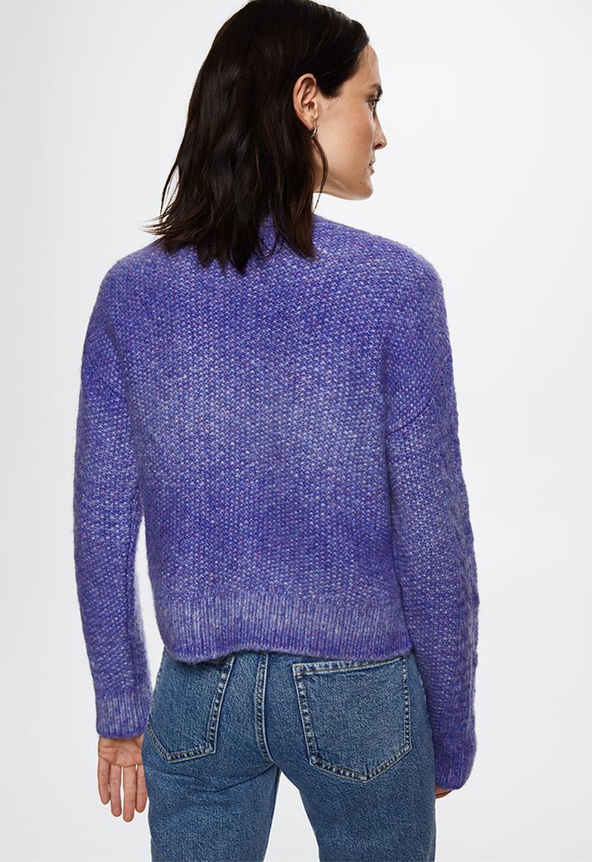 MANGO - Cardigan narciso - light pastel purple