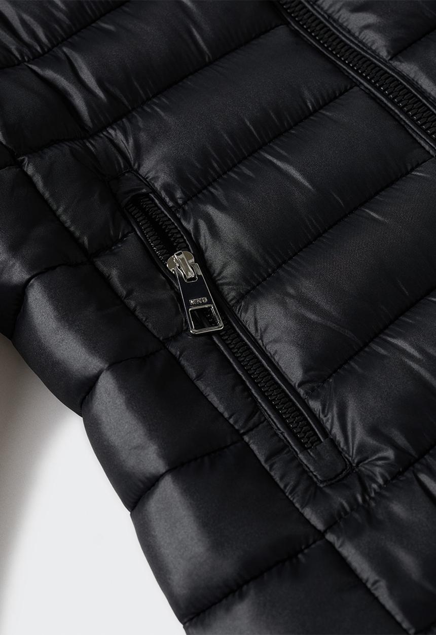 MANGO - Anorak blandi - black
