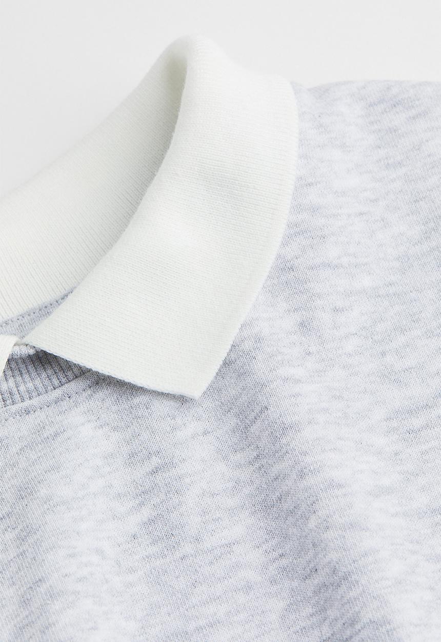 H&M - Oversized sweatshirt - grey marl