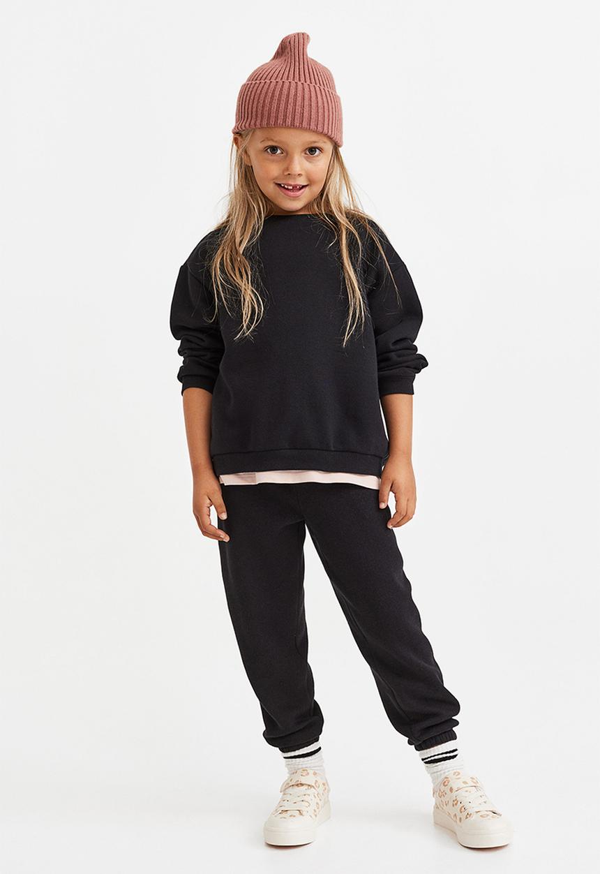 H&M - 2 Pack joggers - old rose & black