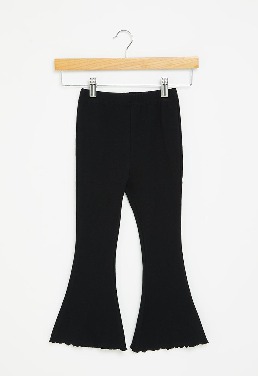 Pop Candy - Girls flared pants - black
