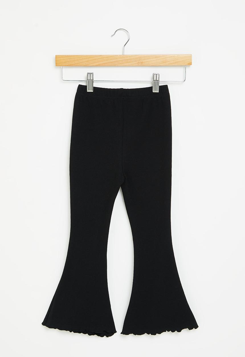 Pop Candy - Girls flared pants - black