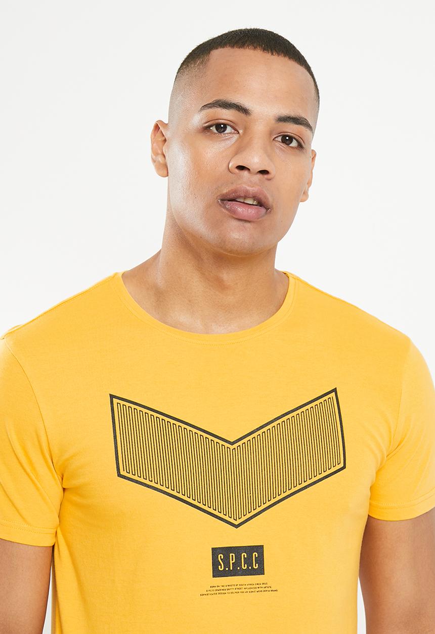 S.P.C.C - Delfino tee  - yellow