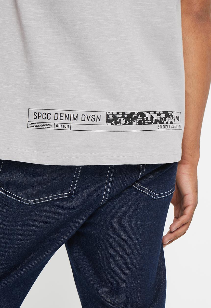 S.P.C.C - Nate tee - light grey