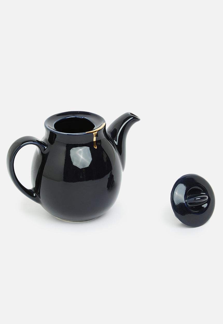 Urchin Art - Keston teapot - midnight blue