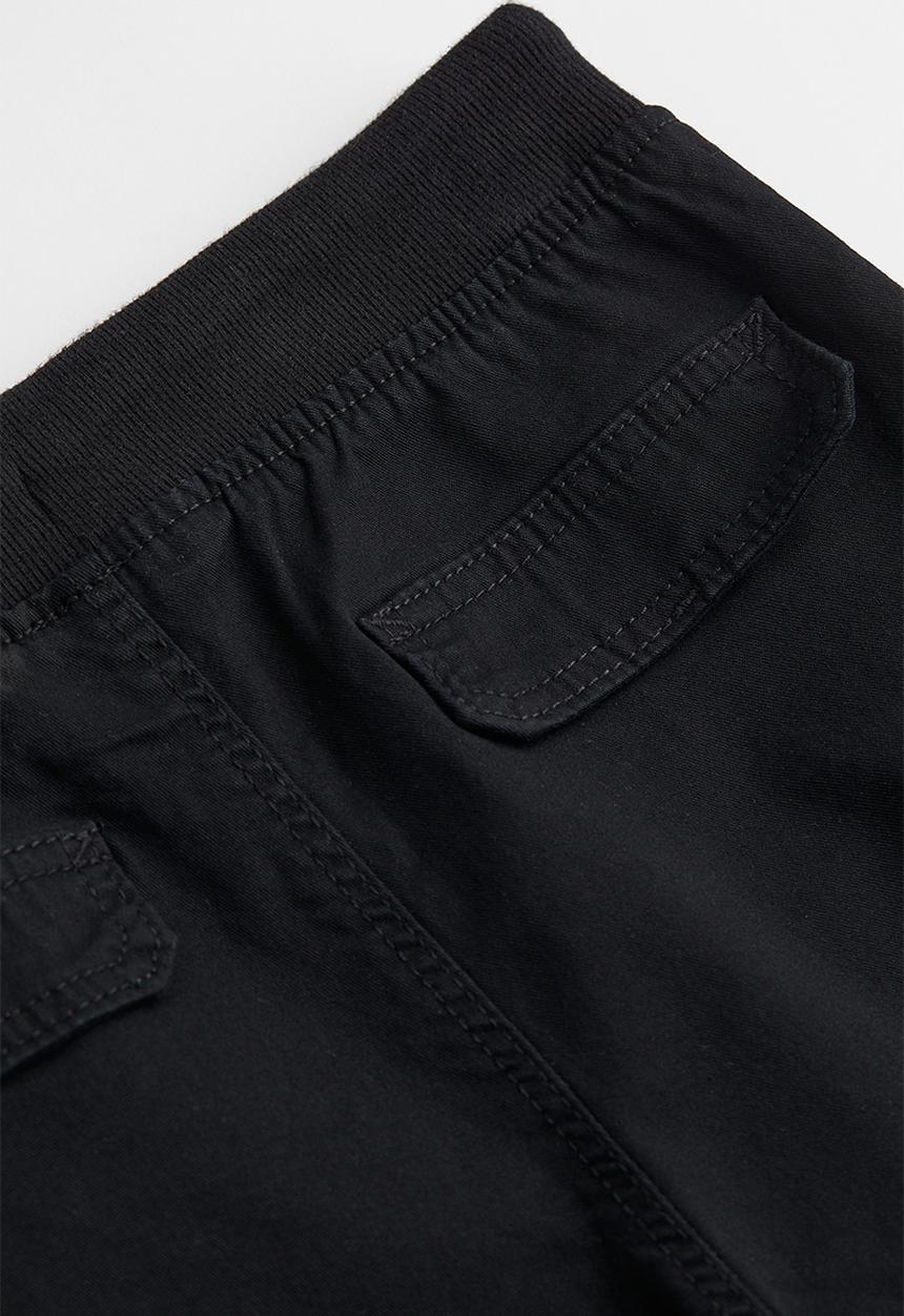 H&M - Cargo trousers - black