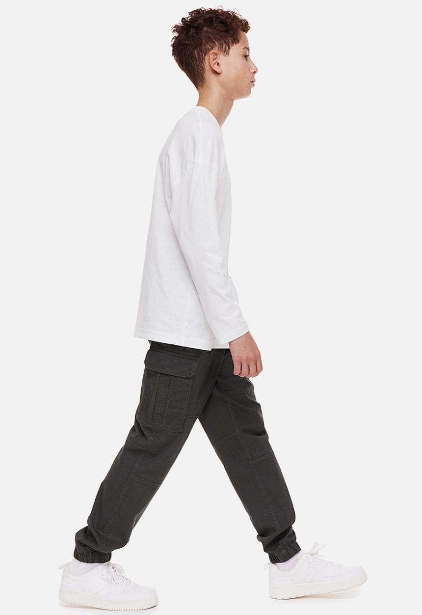 H&M - Cargo trousers - dark grey