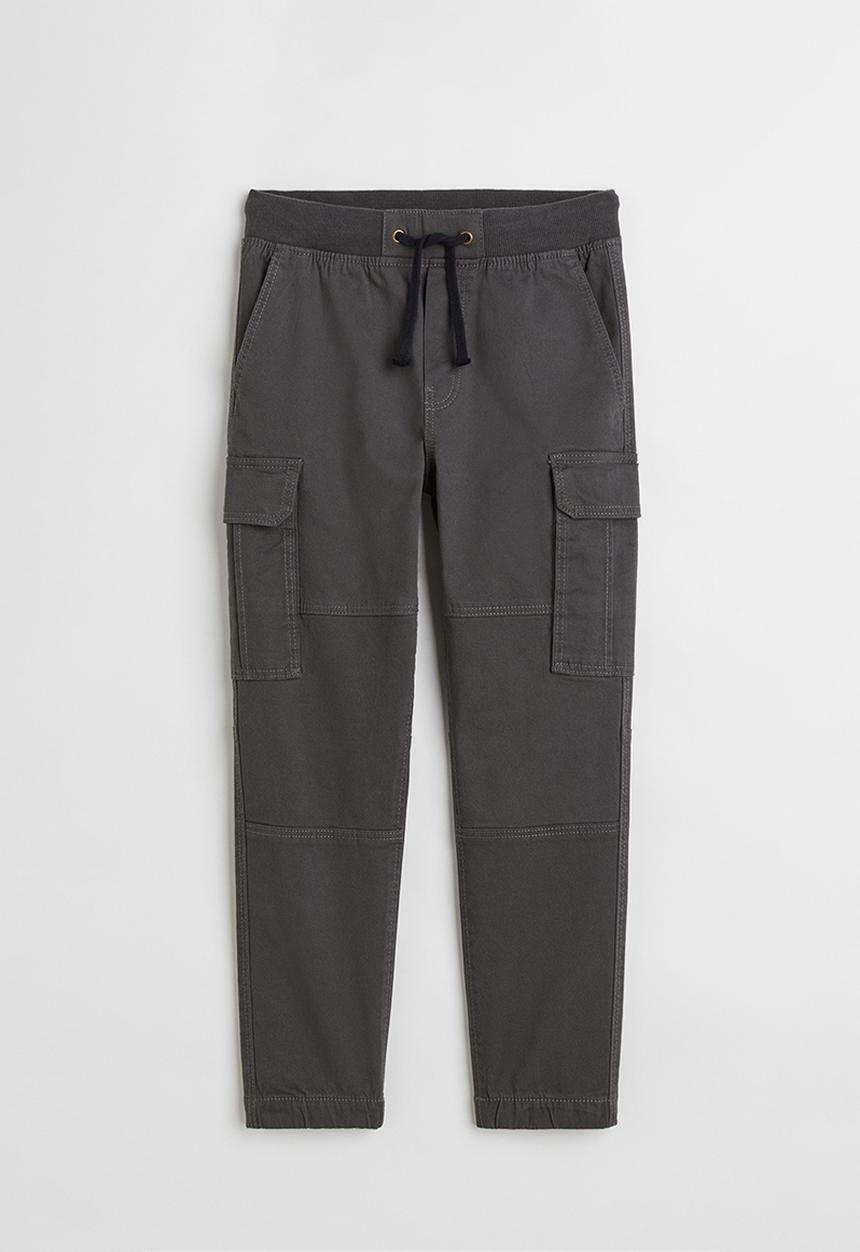 H&M - Cargo trousers - dark grey