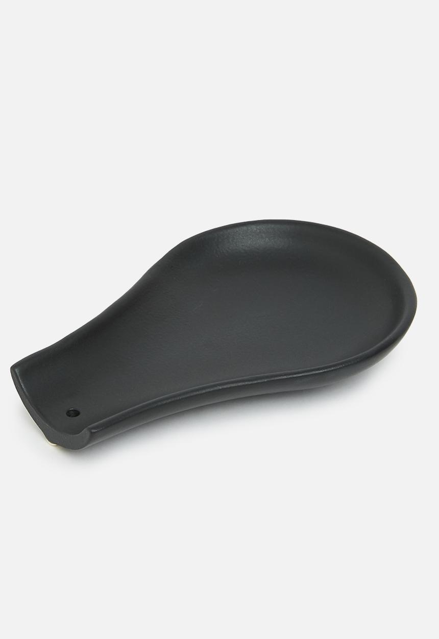 Urchin Art - Spoon rest - black