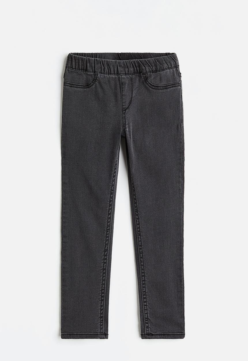 H&M - Denim jeggings - black