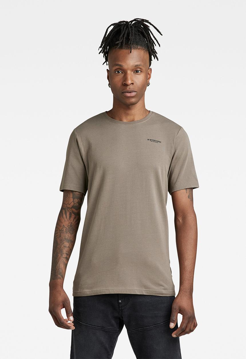 G-STAR - Slim base r t short sleeve - turf