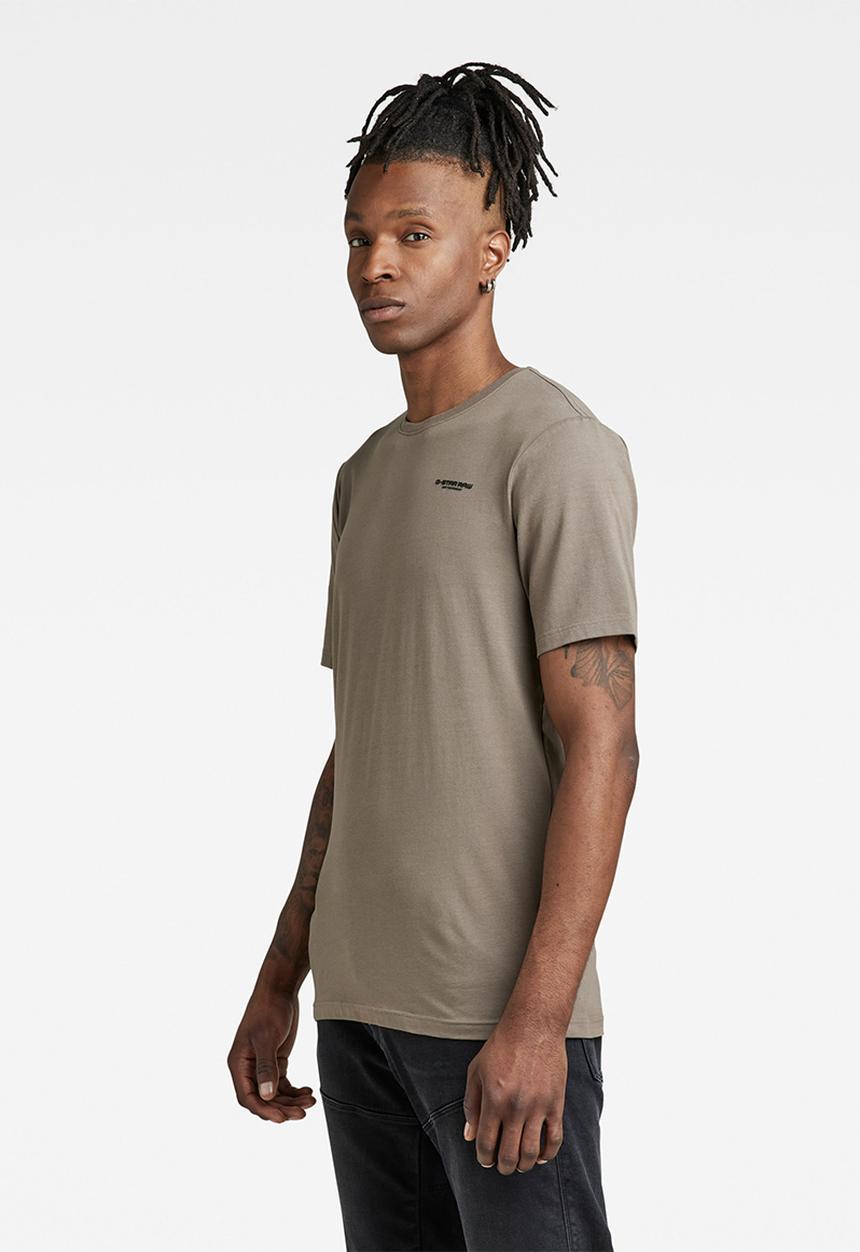 G-STAR - Slim base r t short sleeve - turf