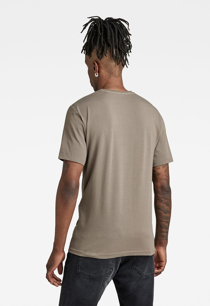 G-STAR - Slim base r t short sleeve - turf