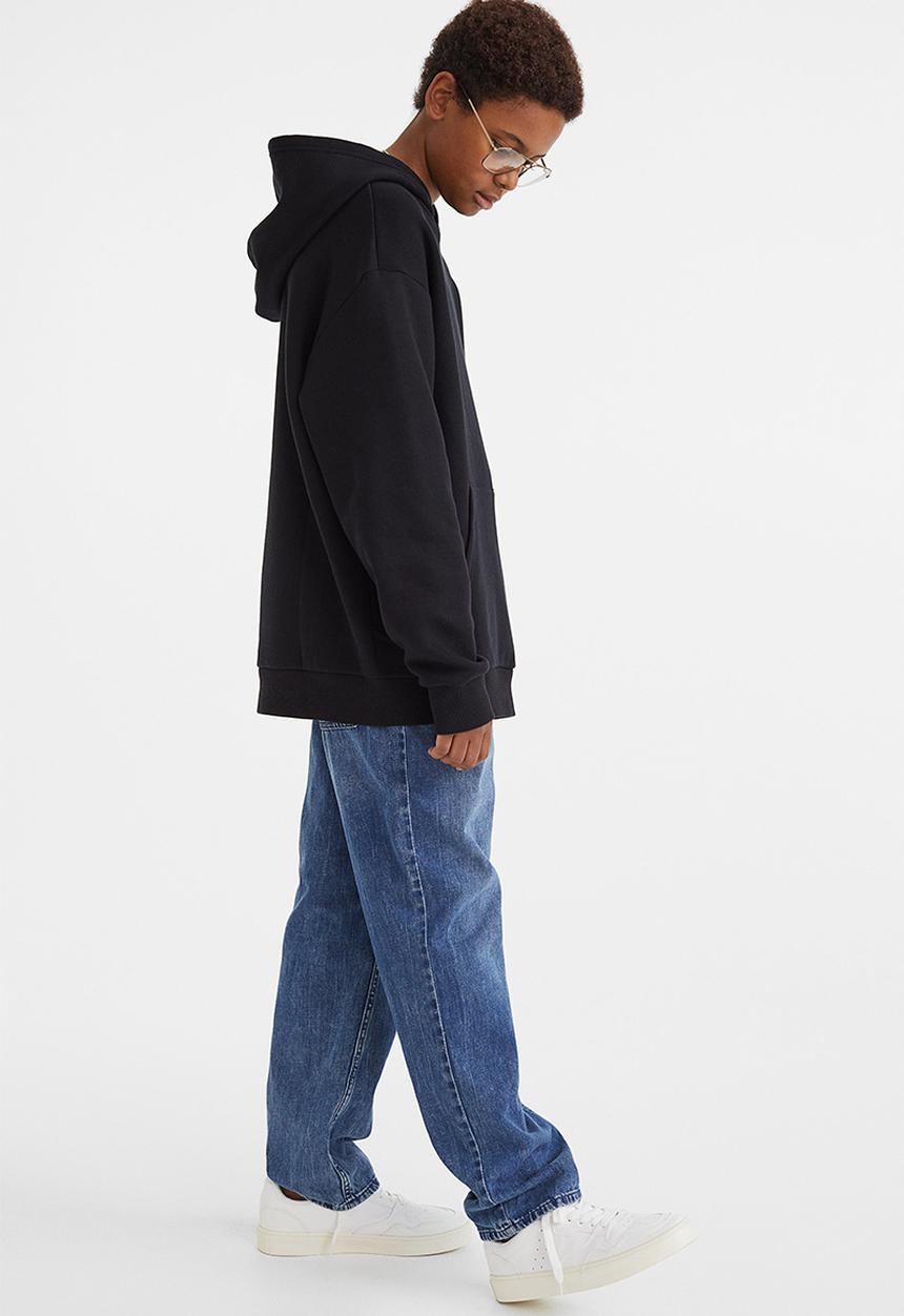 H&M - Oversized hoodie - black
