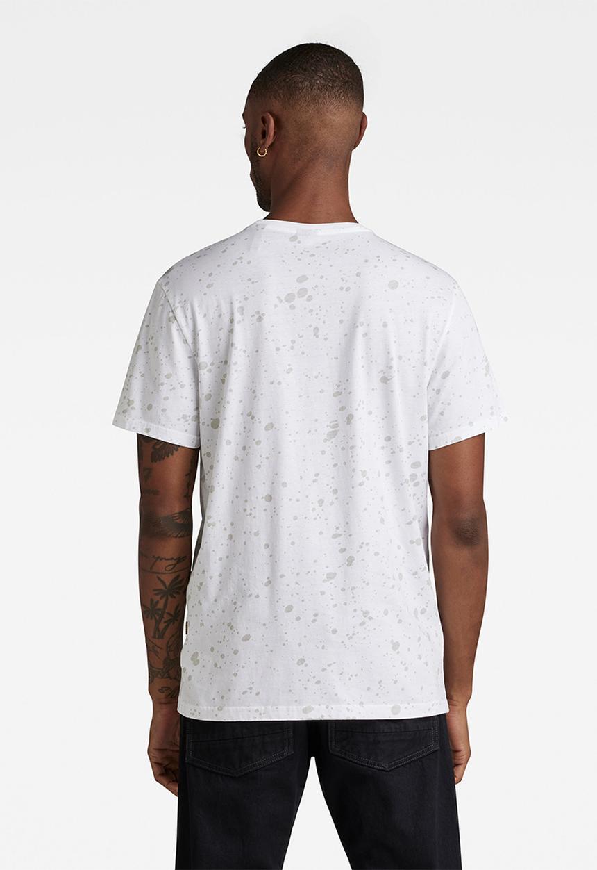 G-STAR - 8 aop raw. drip - white splatter spots